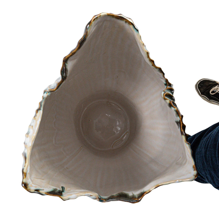Pleated Sculptural Vase