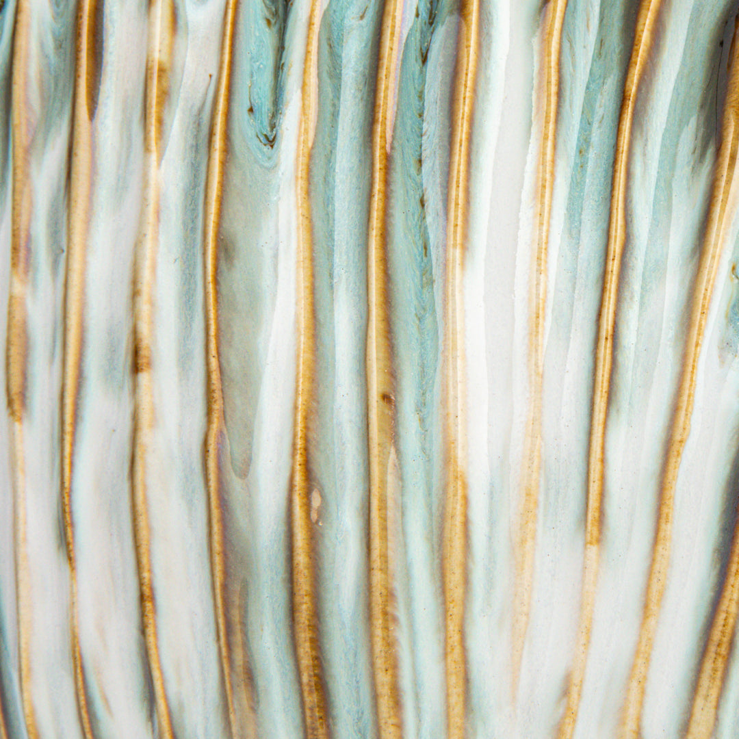 Pleated Sculptural Vase