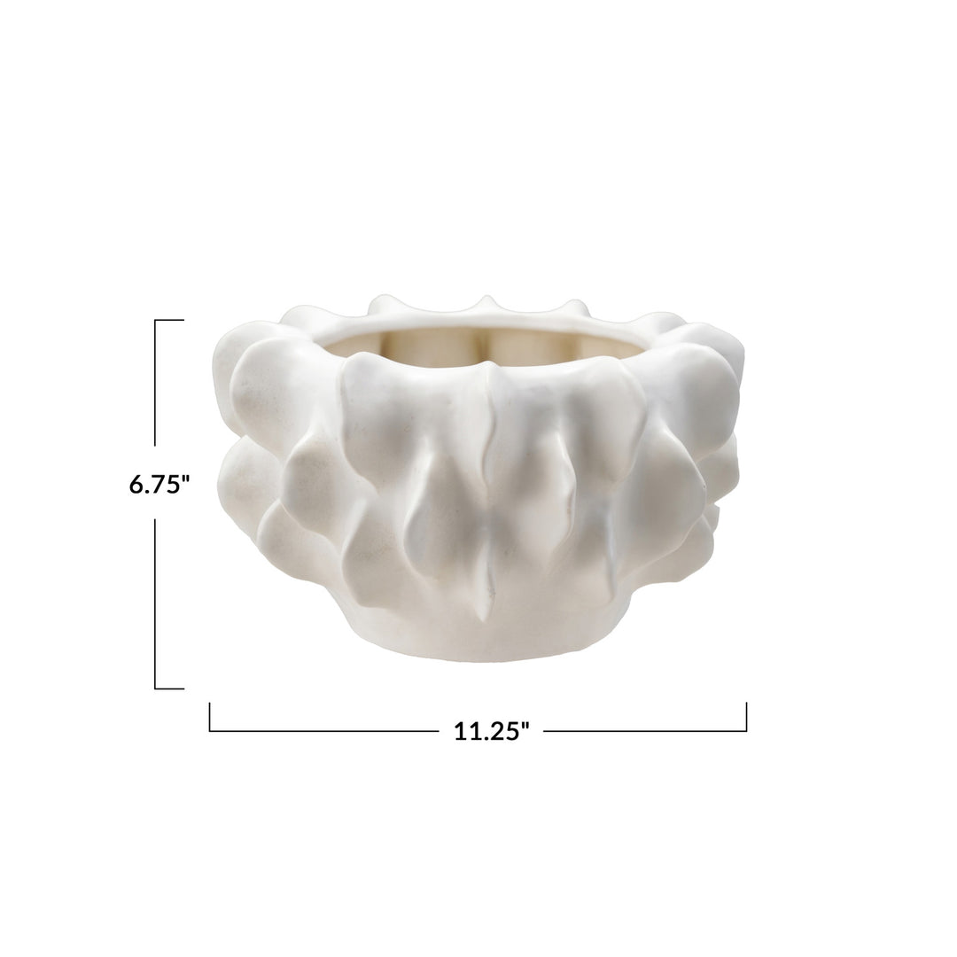 Stoneware Sculptural Planter