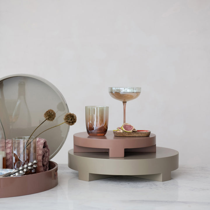 Iridescent Martini Glass