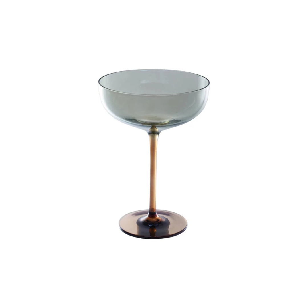 Iridescent Martini Glass