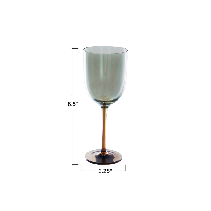 Iridescent Wine Glass