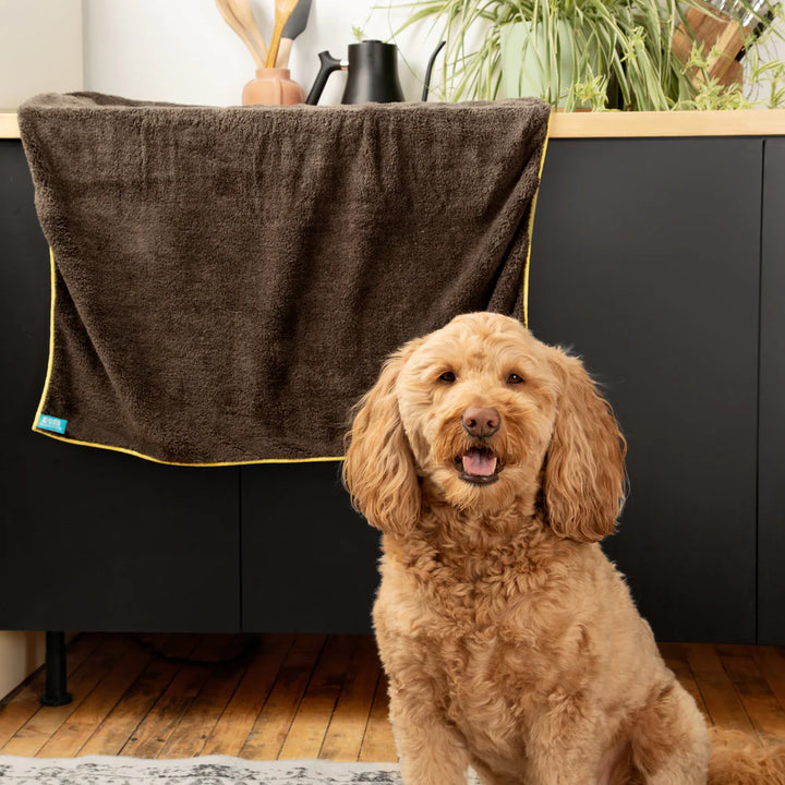 E-Cloth Large Dark Oak Pet Towel