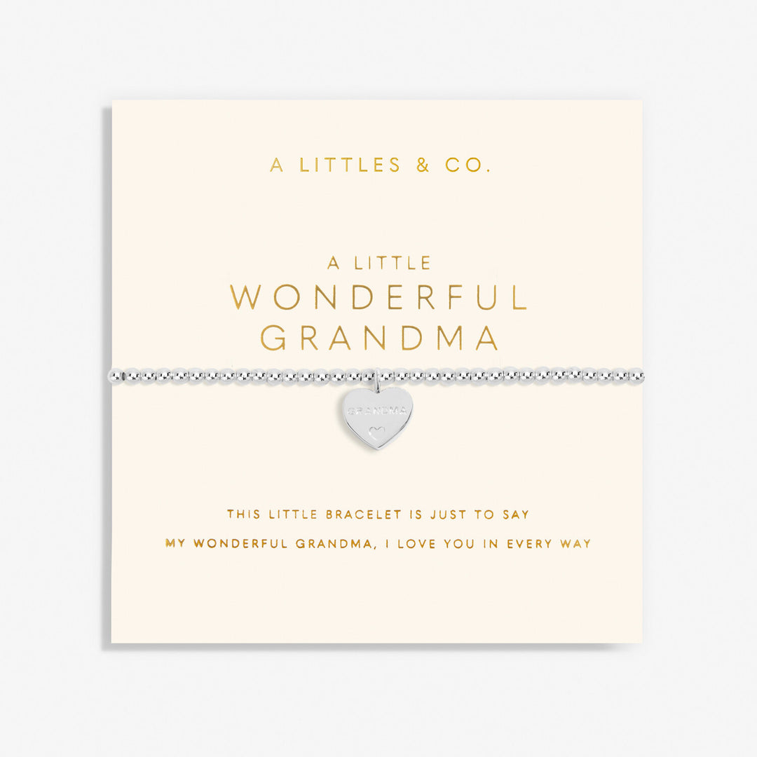 A Little "Wonderful Grandma" Bracelet