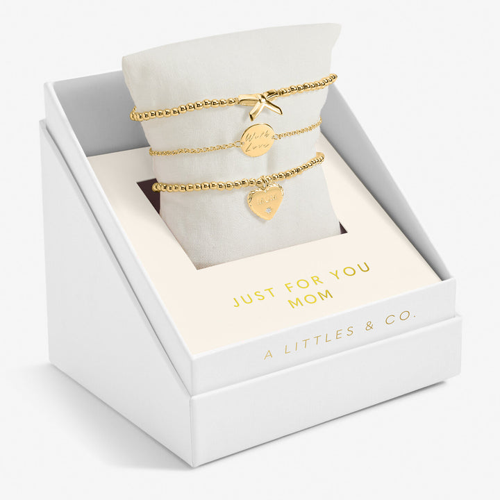 A Little "Just For You Mom" Bracelet Gift Box