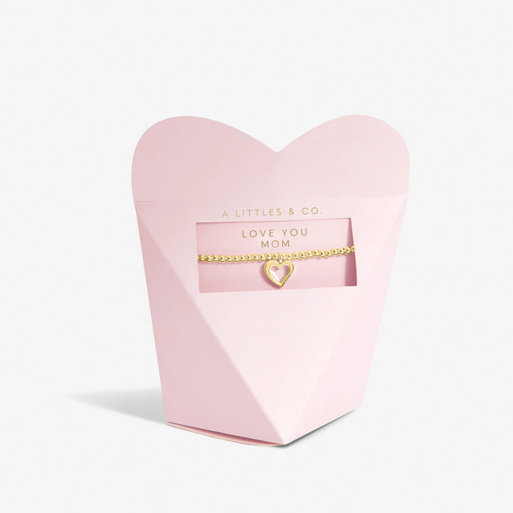 A Little "Love You Mom" Bracelet Gift Box