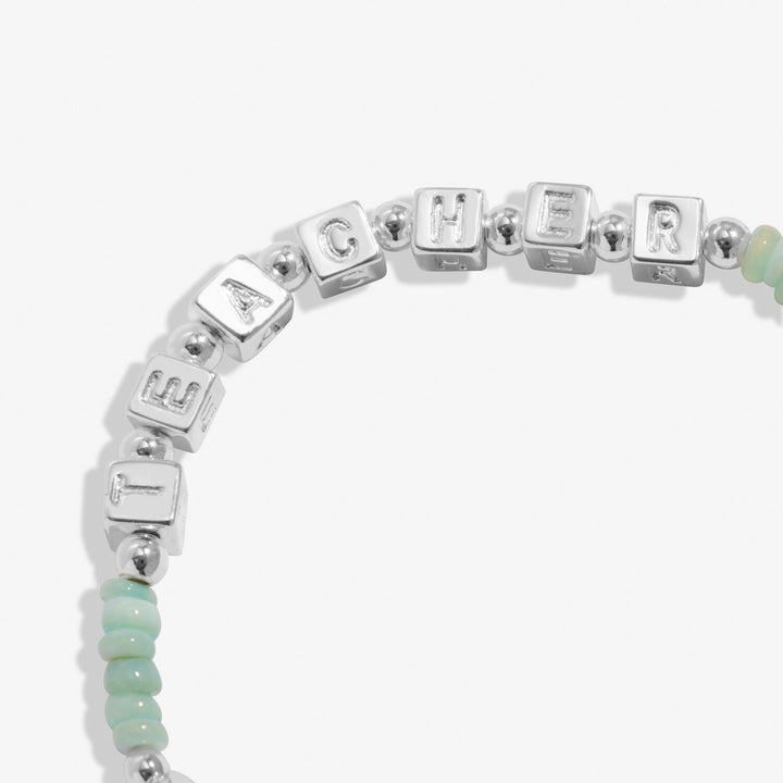 Happy Little Moments Best Teacher Bracelet