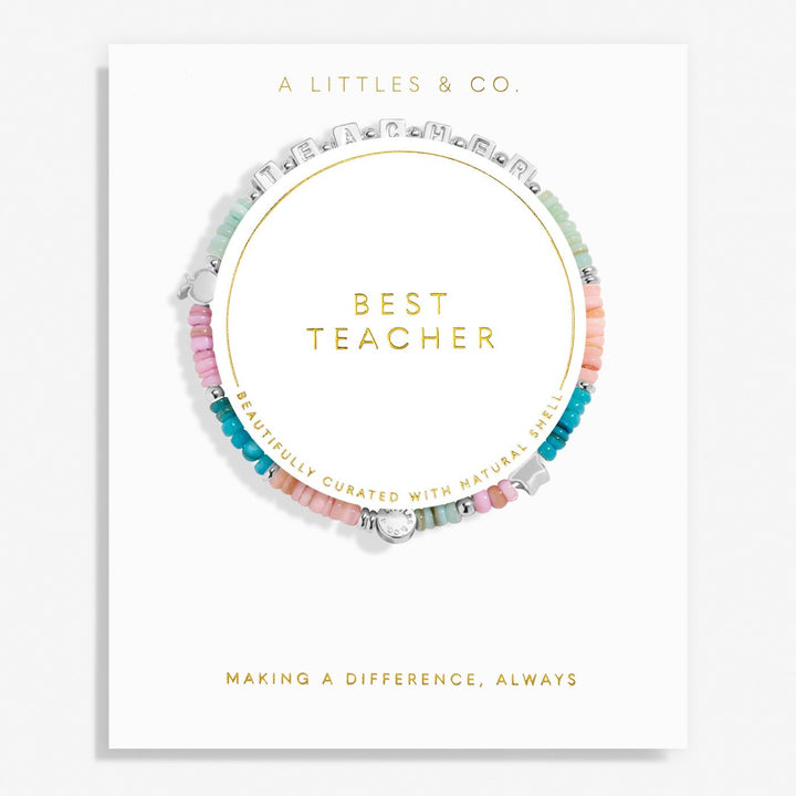 Happy Little Moments Best Teacher Bracelet