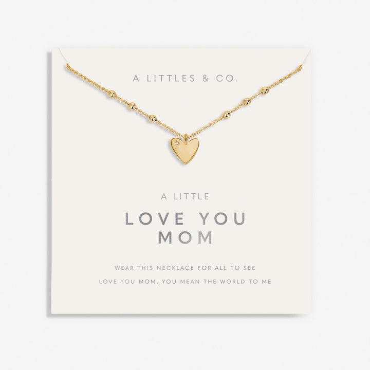 A Little Love You Mom Necklace