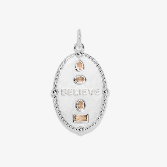 Large Silver Charm