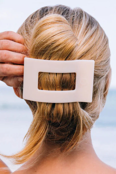 Teleties Large Flat Rectangle Clip