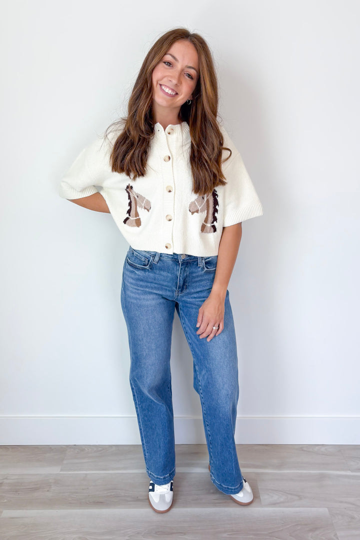 Off to the Races Sweater