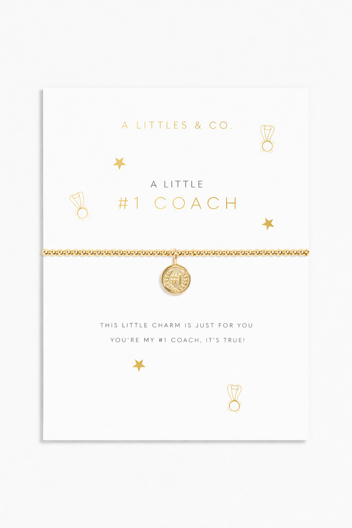 A Little #1 Coach Bracelet