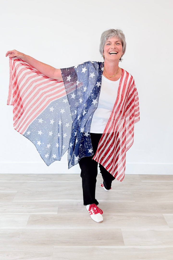 Patriotic Shawl