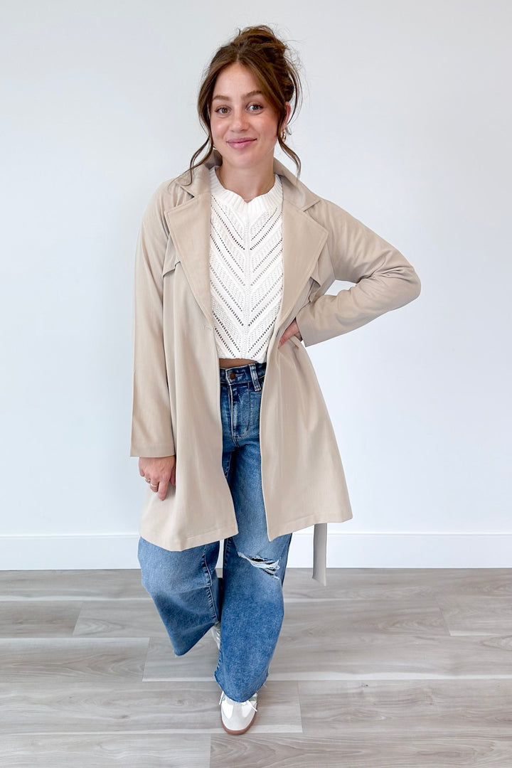 Stay Happy Coat