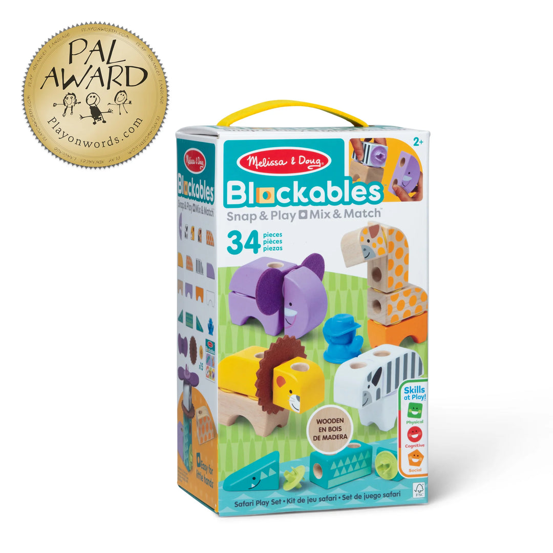 Safari Blockables Play Set