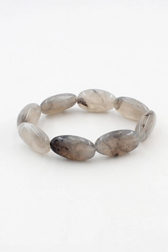 Marble Beaded Bracelet