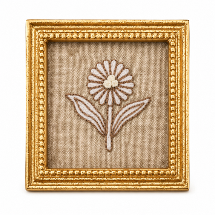 Gold Framed Flower