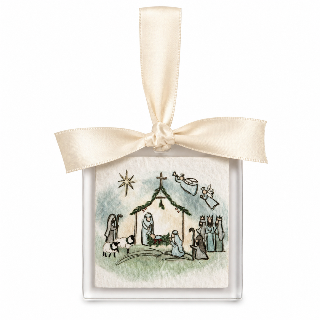 Mary Acrylic Ornament