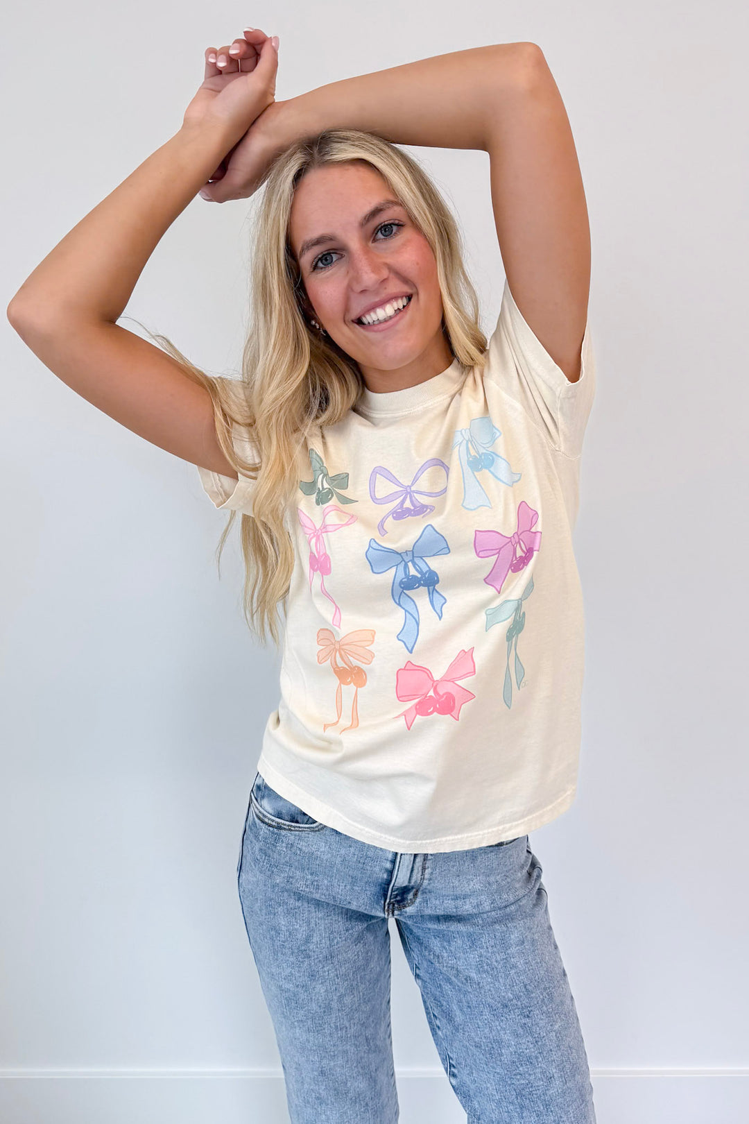 Cherry + Bows Tee