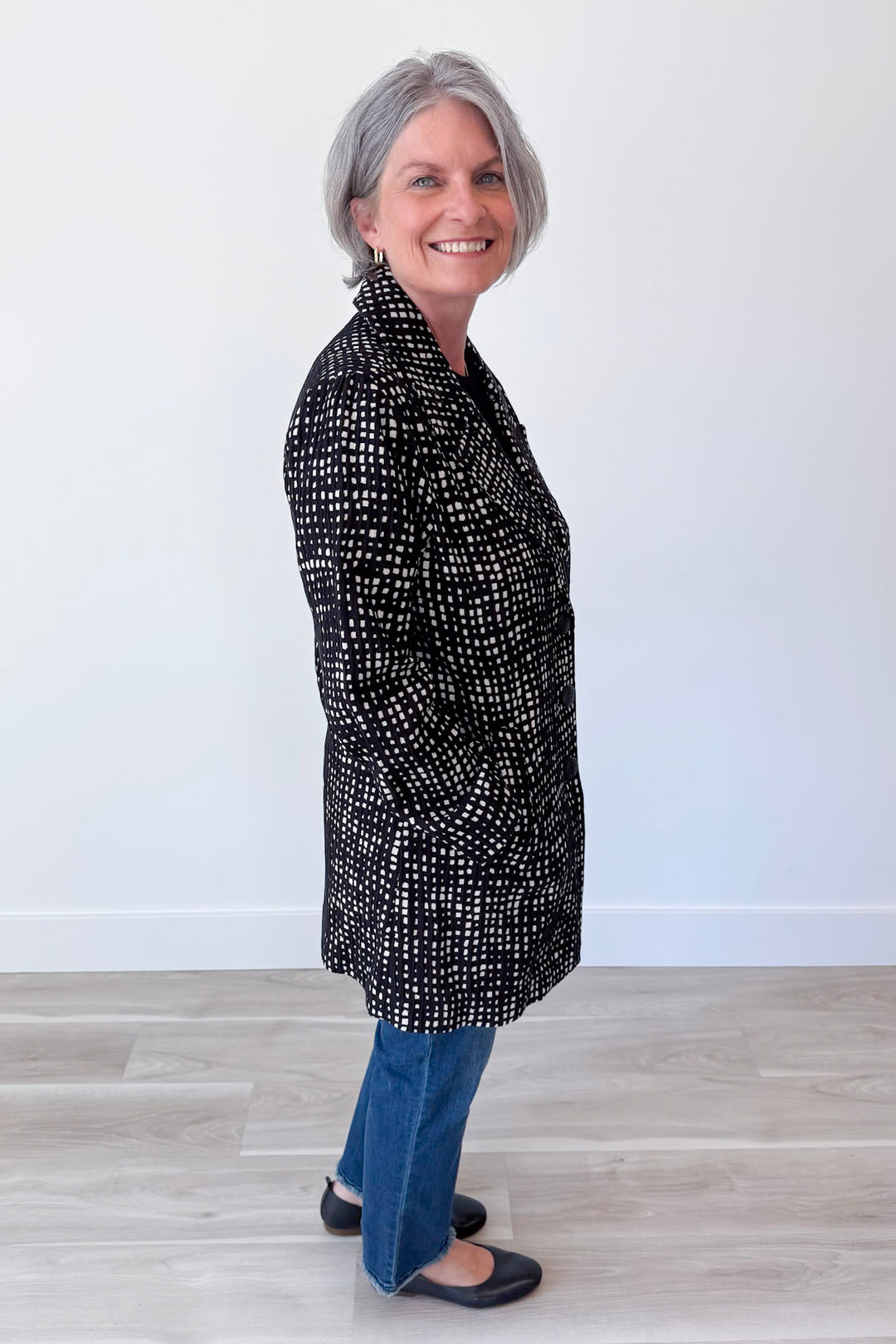 Autumn Check Coat
