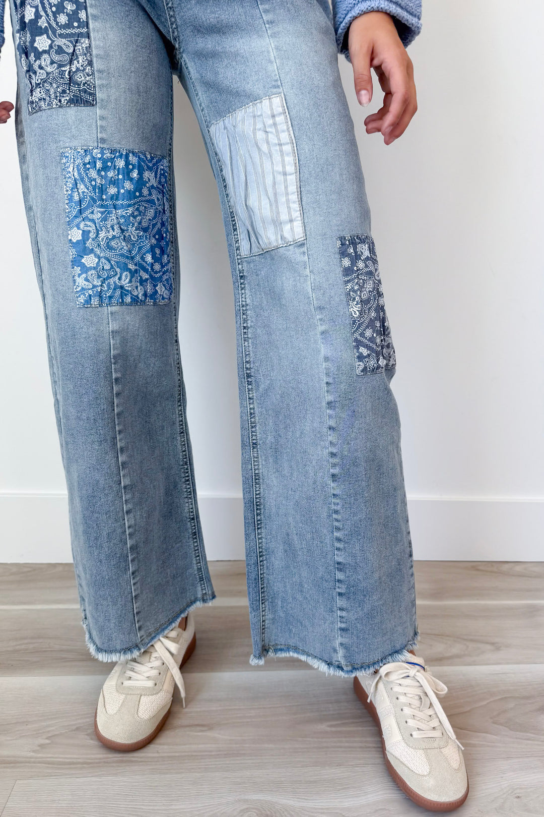 Easel Time Flies Denim