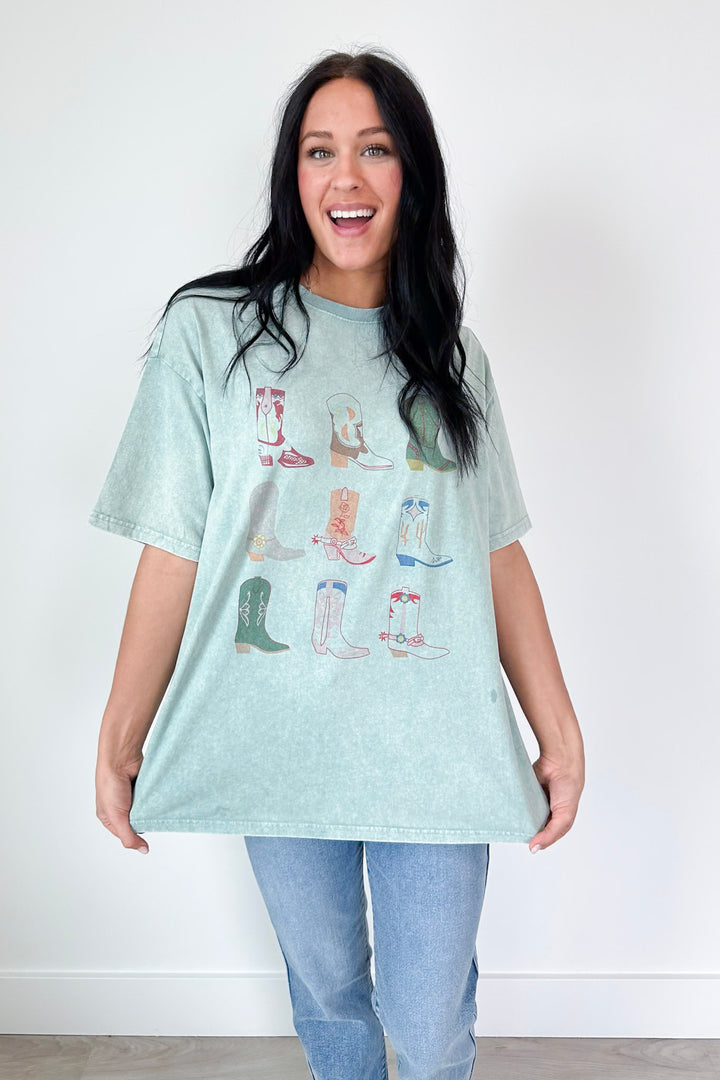 Cowgirl Kicks Tee