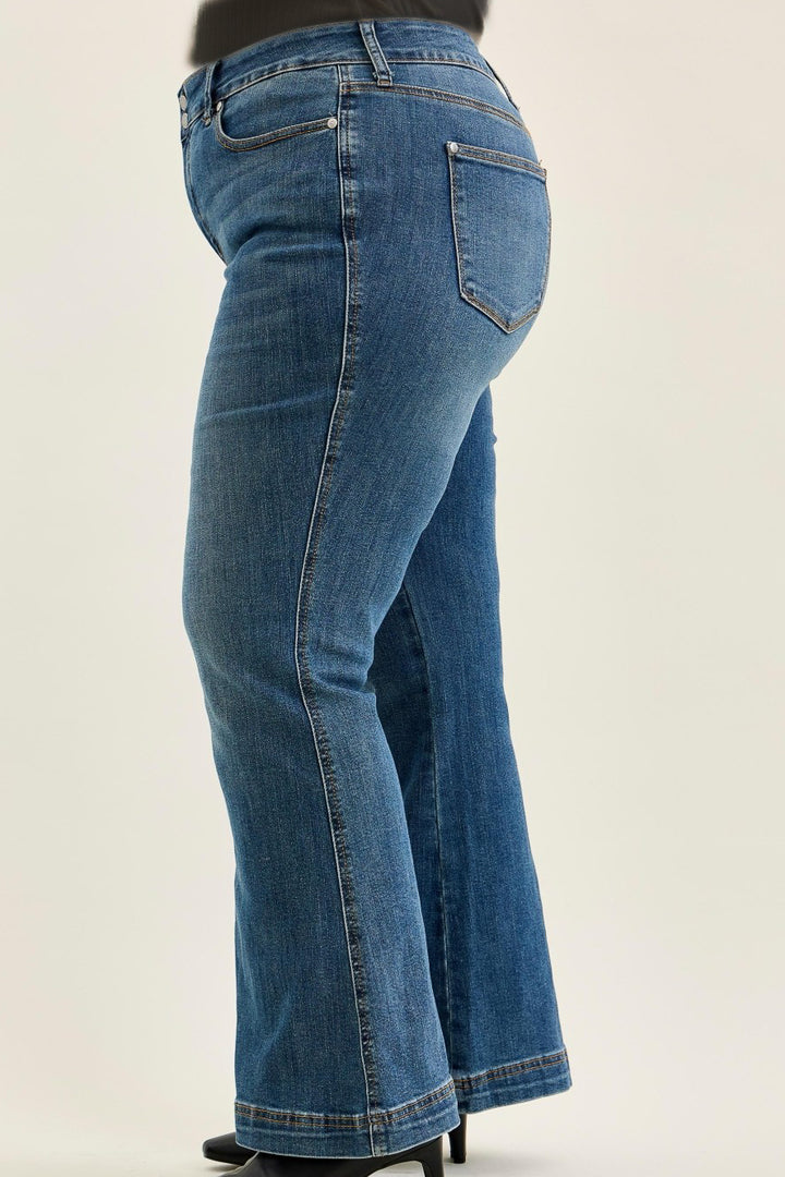 Judy Blue Flare Double Button