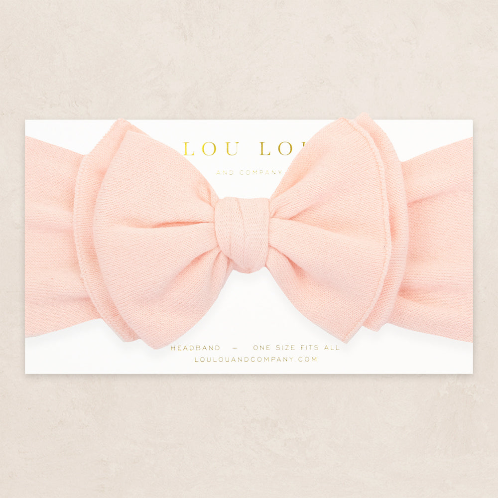 Ballet Knit Headband Bow