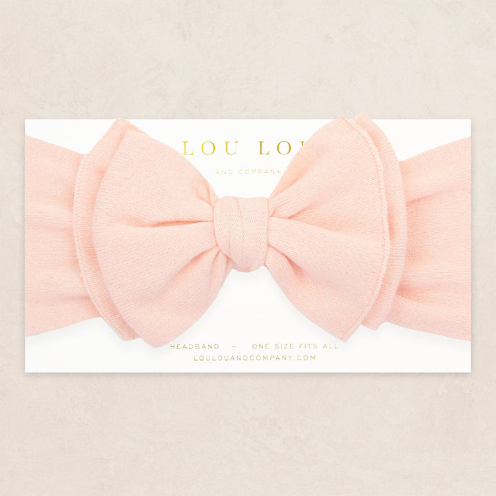 Ballet Knit Headband Bow