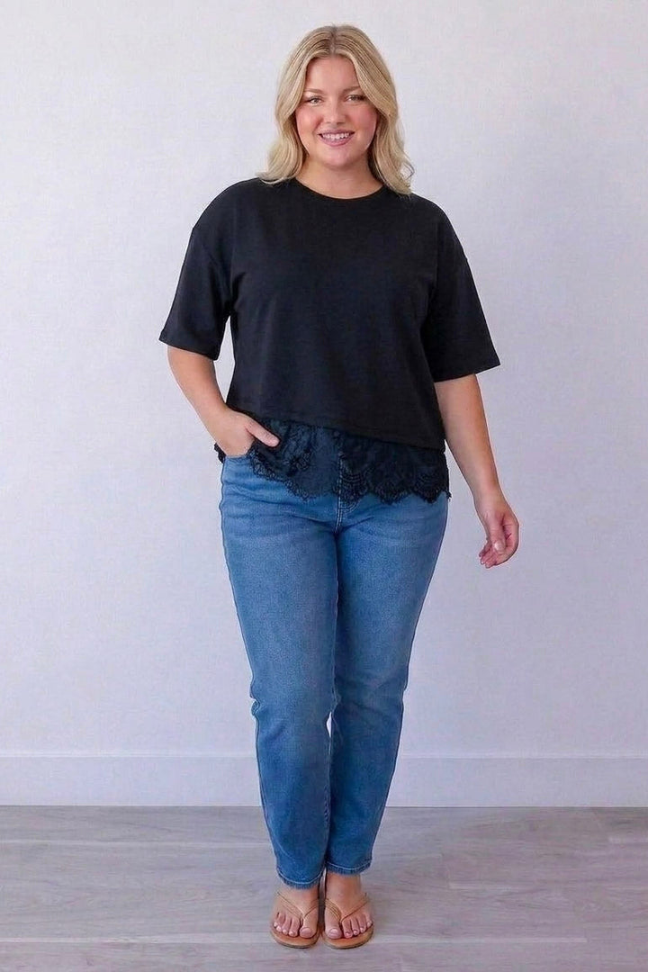 Days Go By Top Curvy