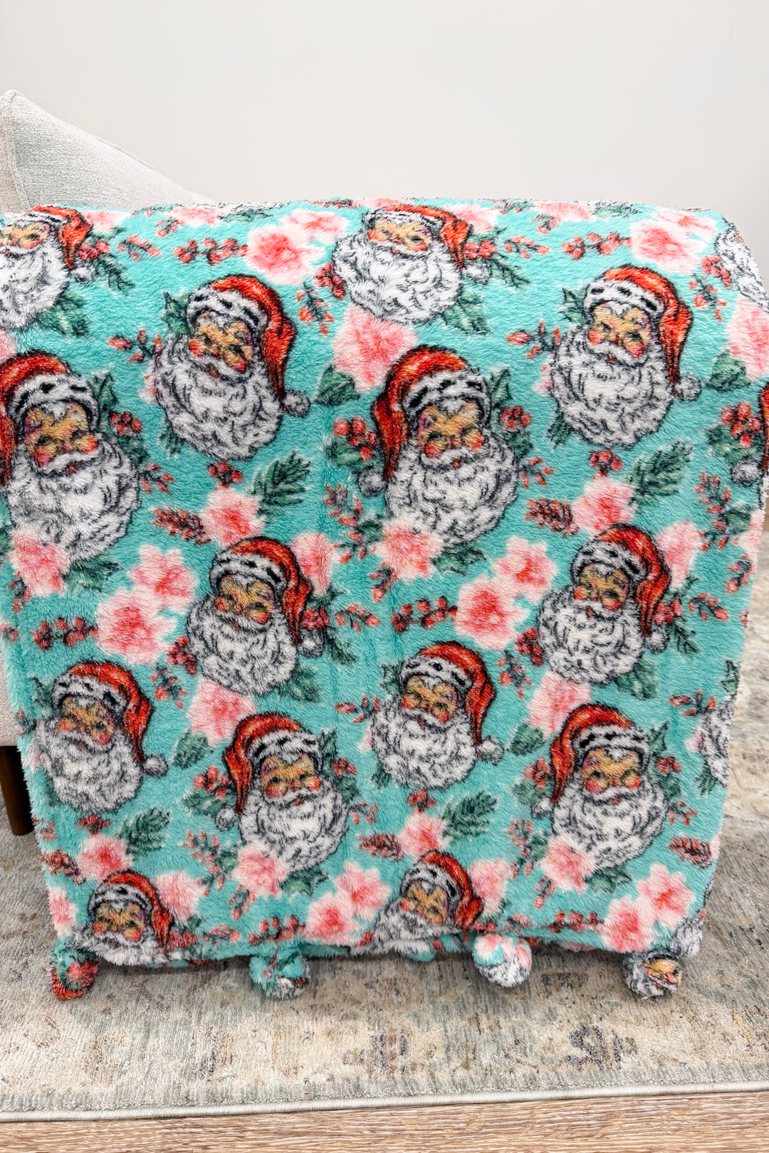 Christmas Sherpa Blanket