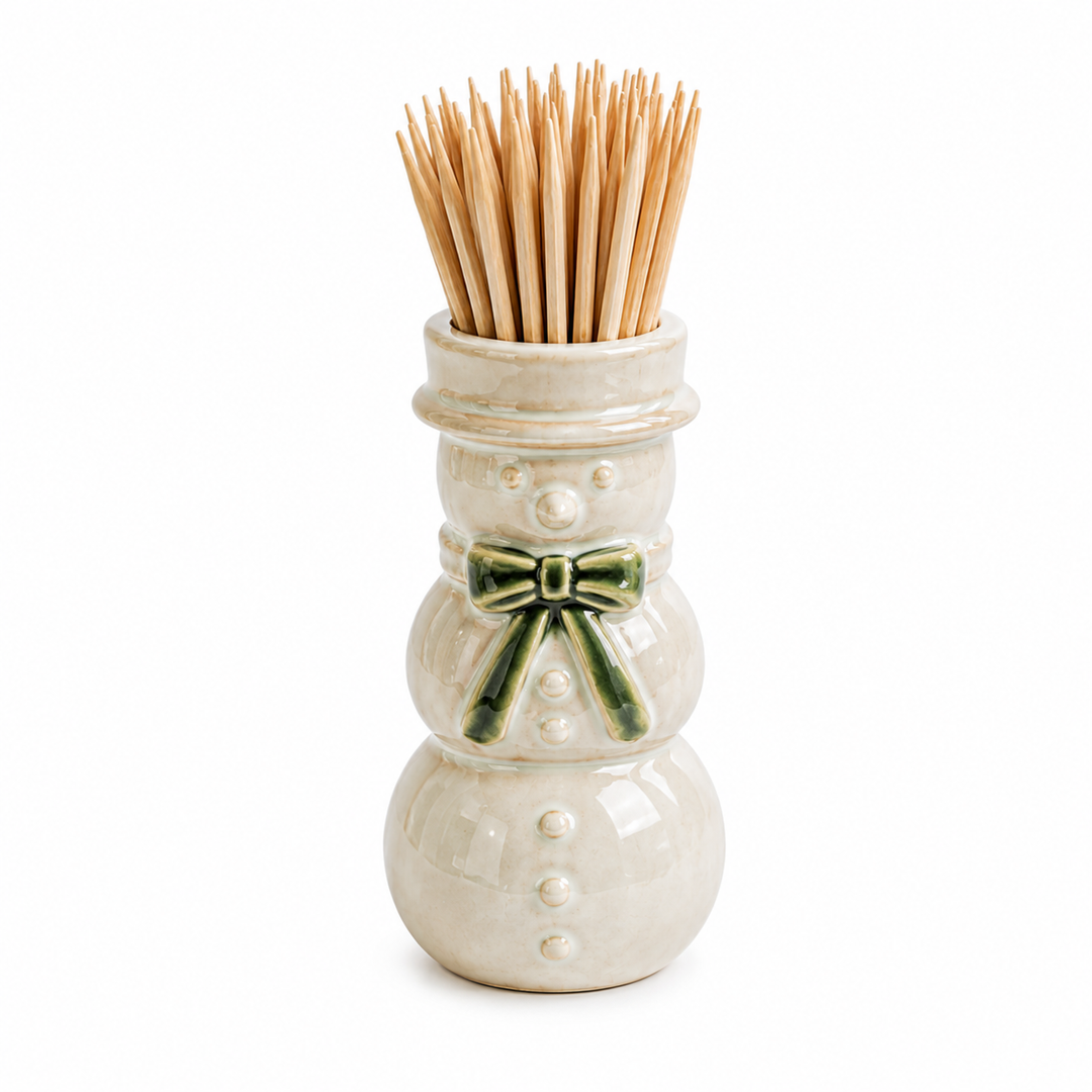 Holiday Toothpick Caddy Set