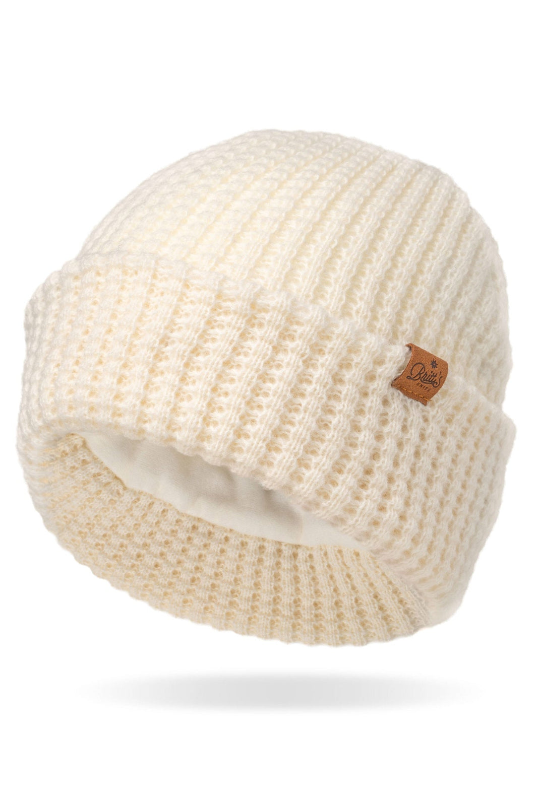 Britt's Knits Juneau Waffle Knit Beanie