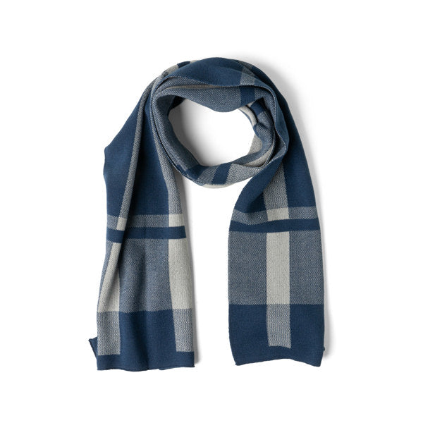 Plaid Knit Scarf
