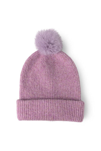 Ultra Soft Pom Hat