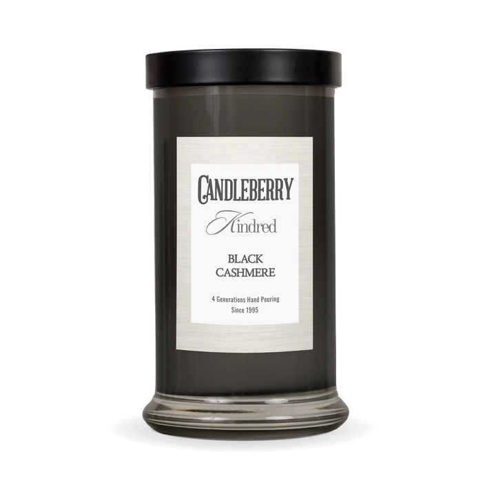 Candleberry Kindred Black Cashmere Large Jar Candle