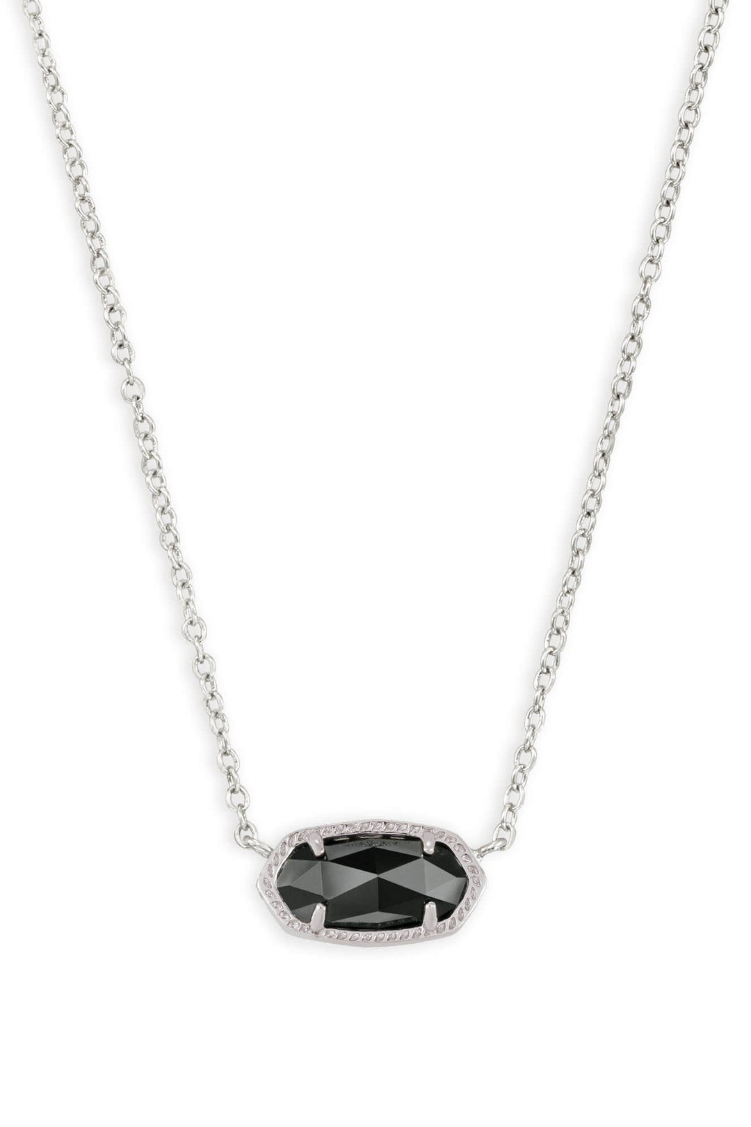 Kendra Scott Silver Elisa Short Pendant Necklace