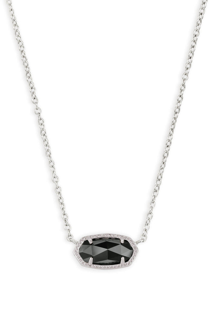 Kendra Scott Silver Elisa Short Pendant Necklace
