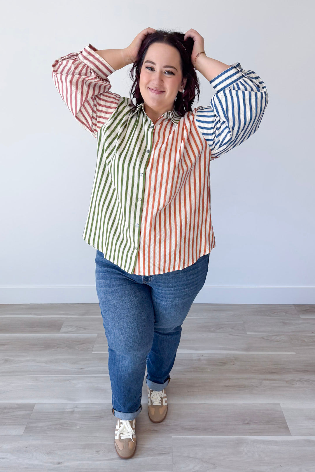 Meadow Daydream Top Curvy