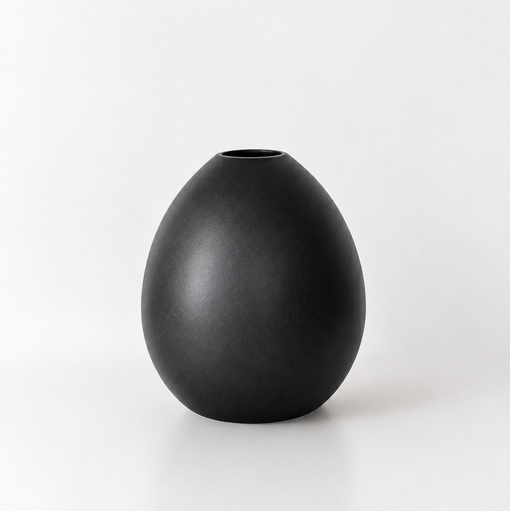 Black Matte Vase
