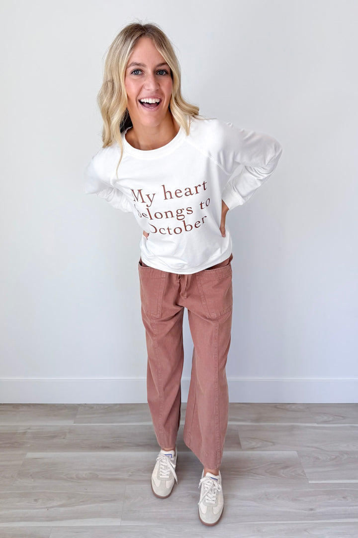 My Heart Belongs To October Top