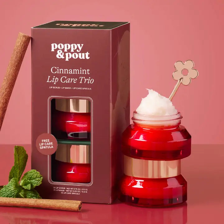 Poppy & Pout Lip Care Trio