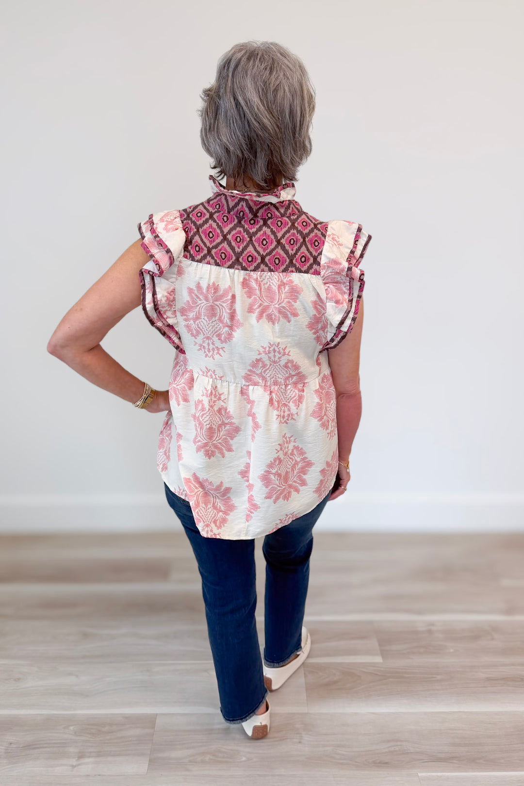 Delicate Blooms Top