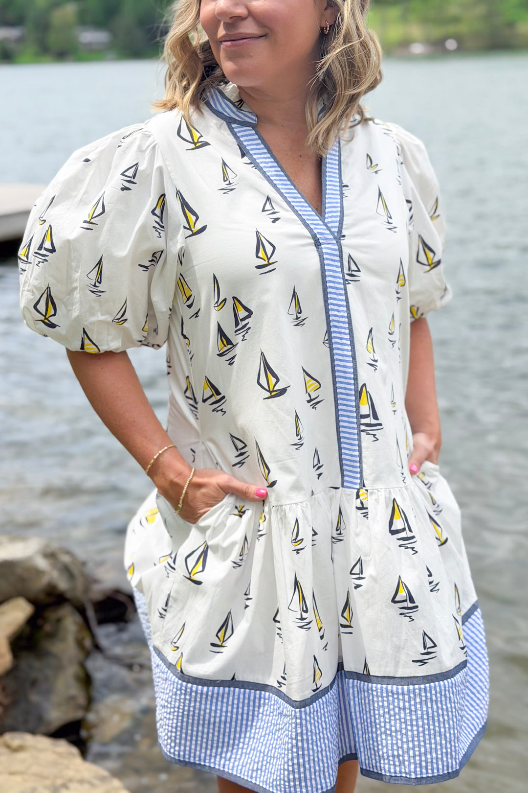 Lake Vibes Only Dress