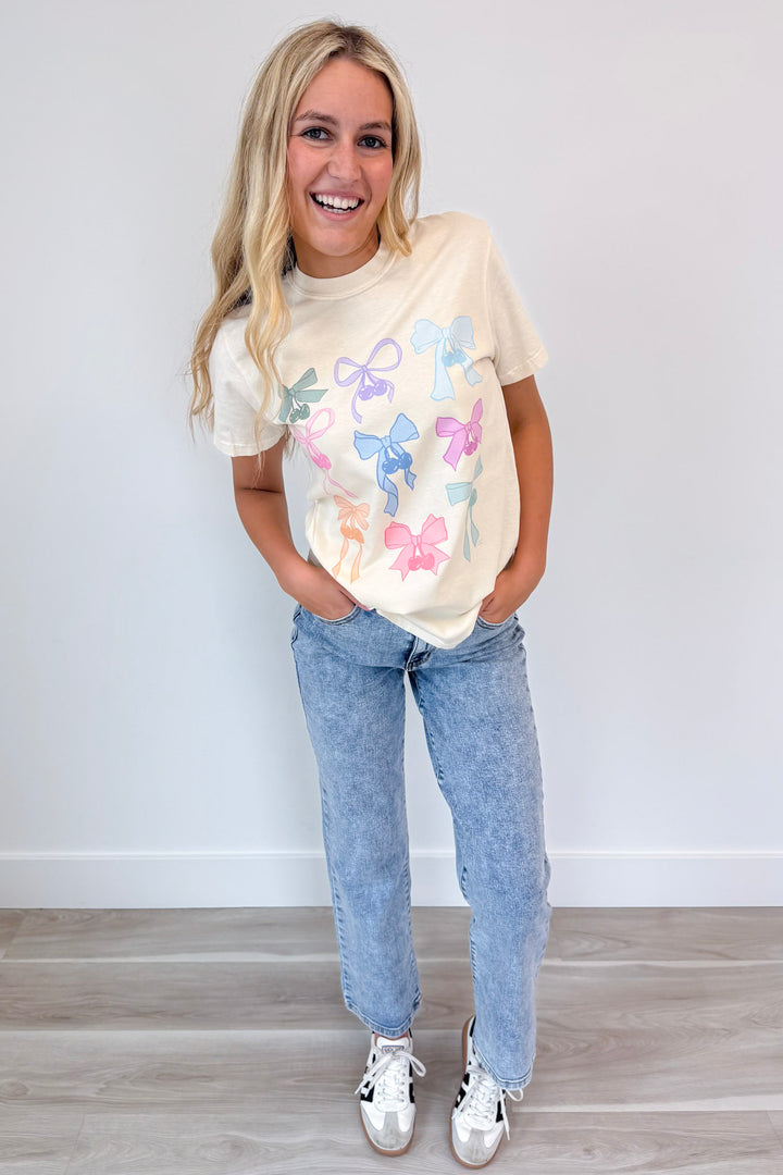 Cherry + Bows Tee
