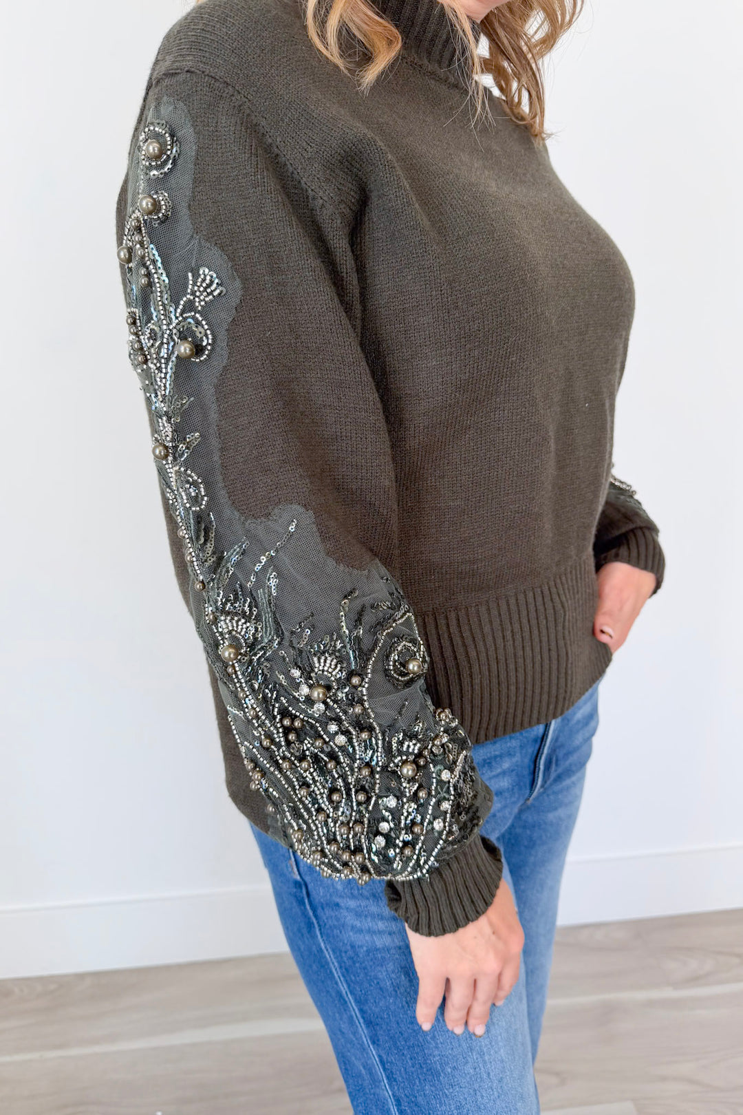 Evergreen Joy Sweater