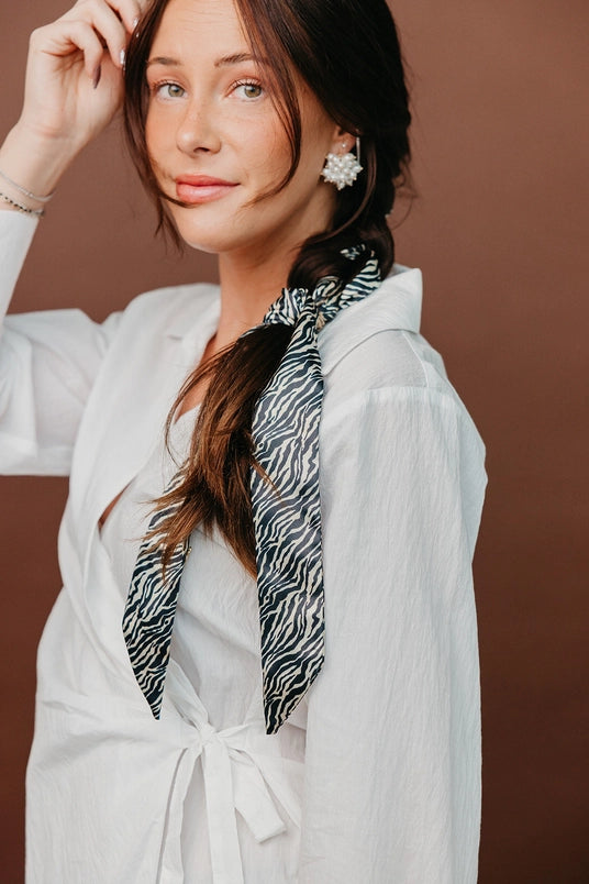 Kaxi Satin XL Skinny Hair Scarf