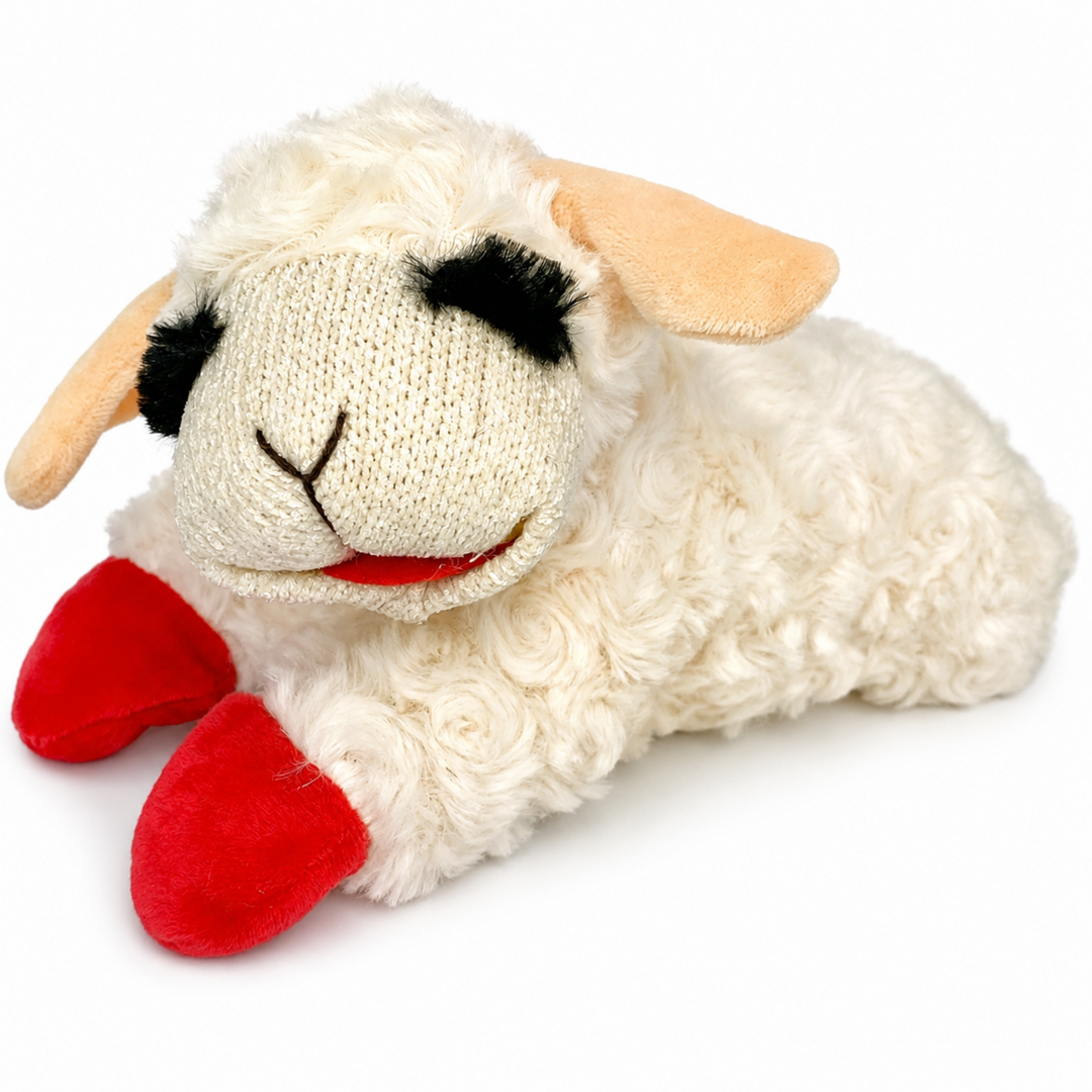 Lamb Chop Plush Dog Toy