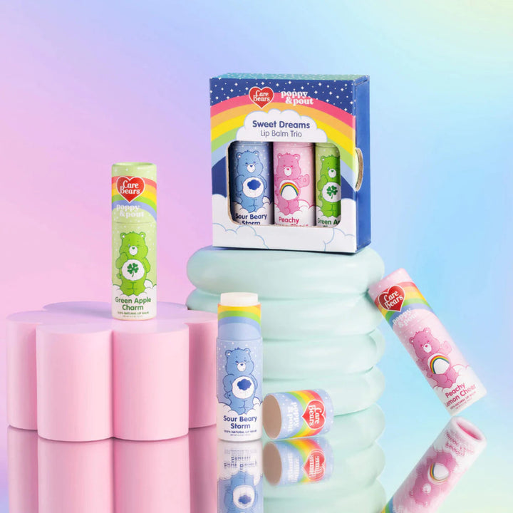 Poppy & Pout Care Bears Trio